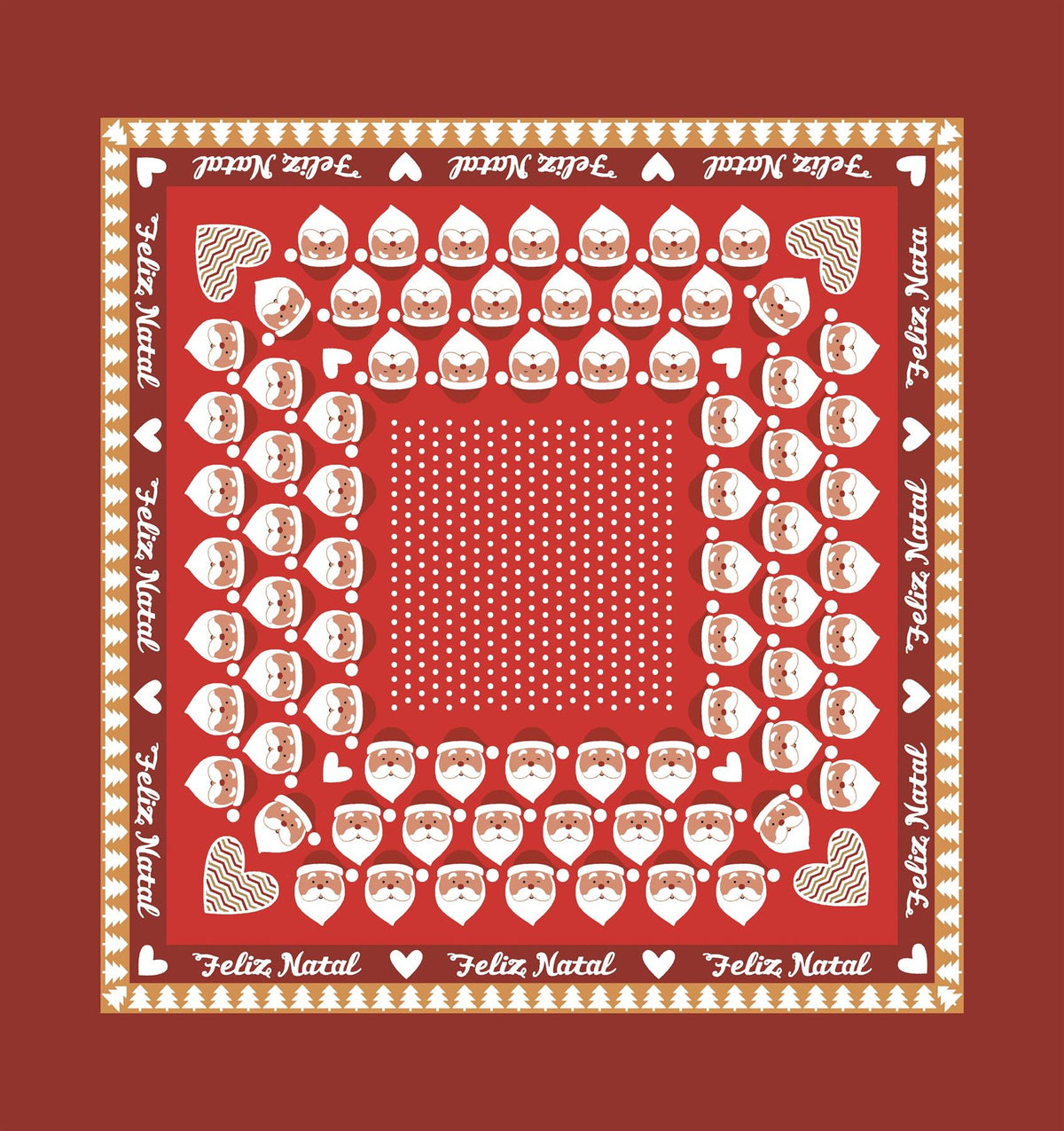 Christmas Toppers - 30 inch Square for small accents tables