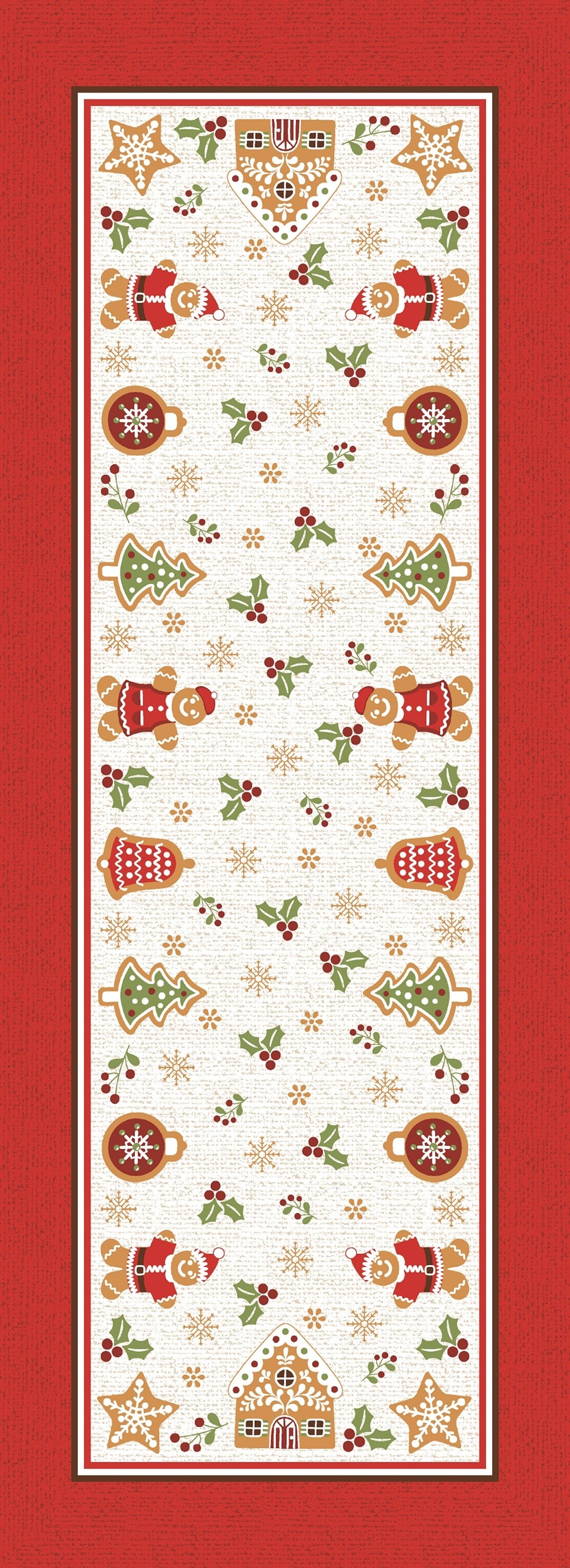 Christmas Table Set — Tablecloth, Runner & Placemats Bundle