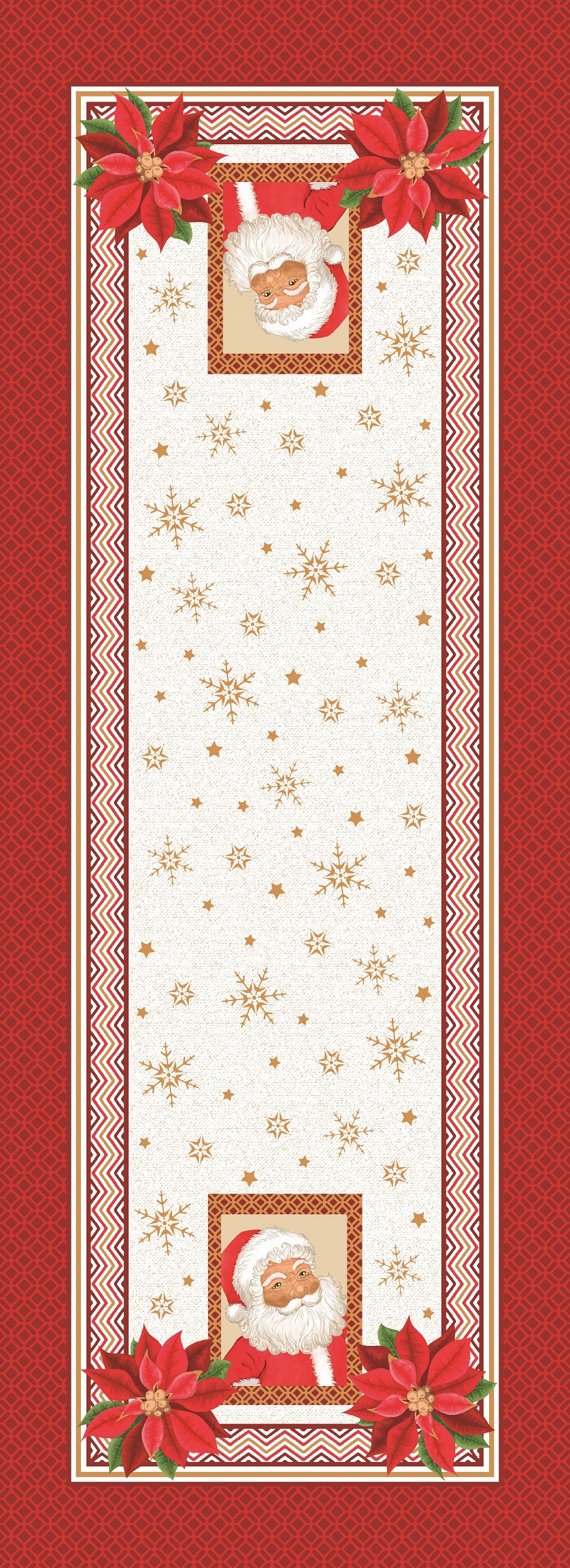 Christmas Table Set — Tablecloth, Runner & Placemats Bundle