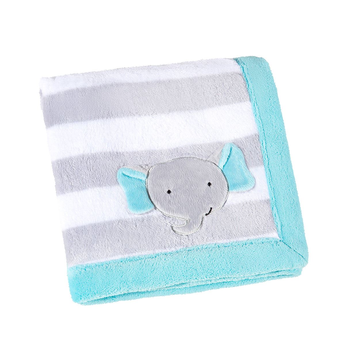 Mini Collection Embroidered Fleece Baby Blanket, stroller blanket