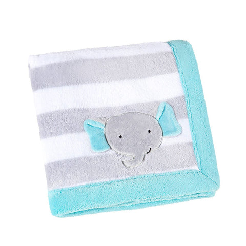 Mini Collection Embroidered Fleece Baby Blanket, stroller blanket