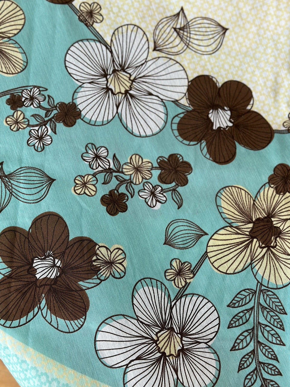 Holambra Forest Green Floral Rectangle Tablecloth