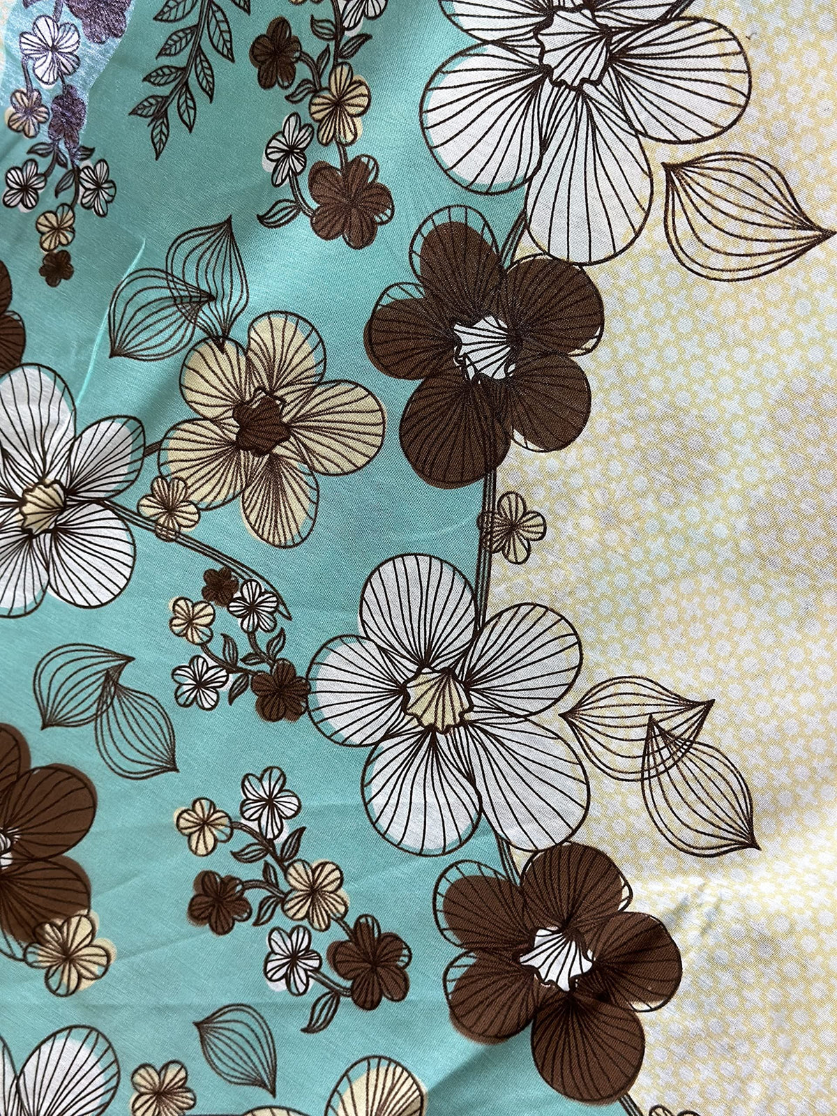 Holambra Forest Green Floral Rectangle Tablecloth